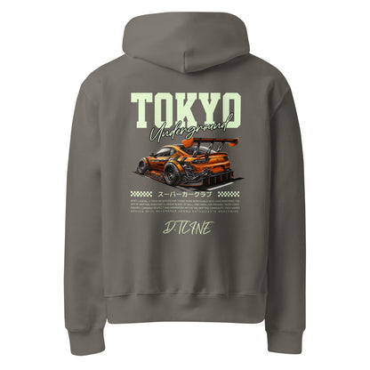 Oversized heavyweight hoodie - D.T line