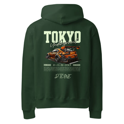 Oversized heavyweight hoodie - D.T line