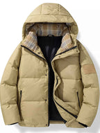 PADDED HOODED JACKET – PLUS FIT