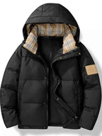 PADDED HOODED JACKET – PLUS FIT