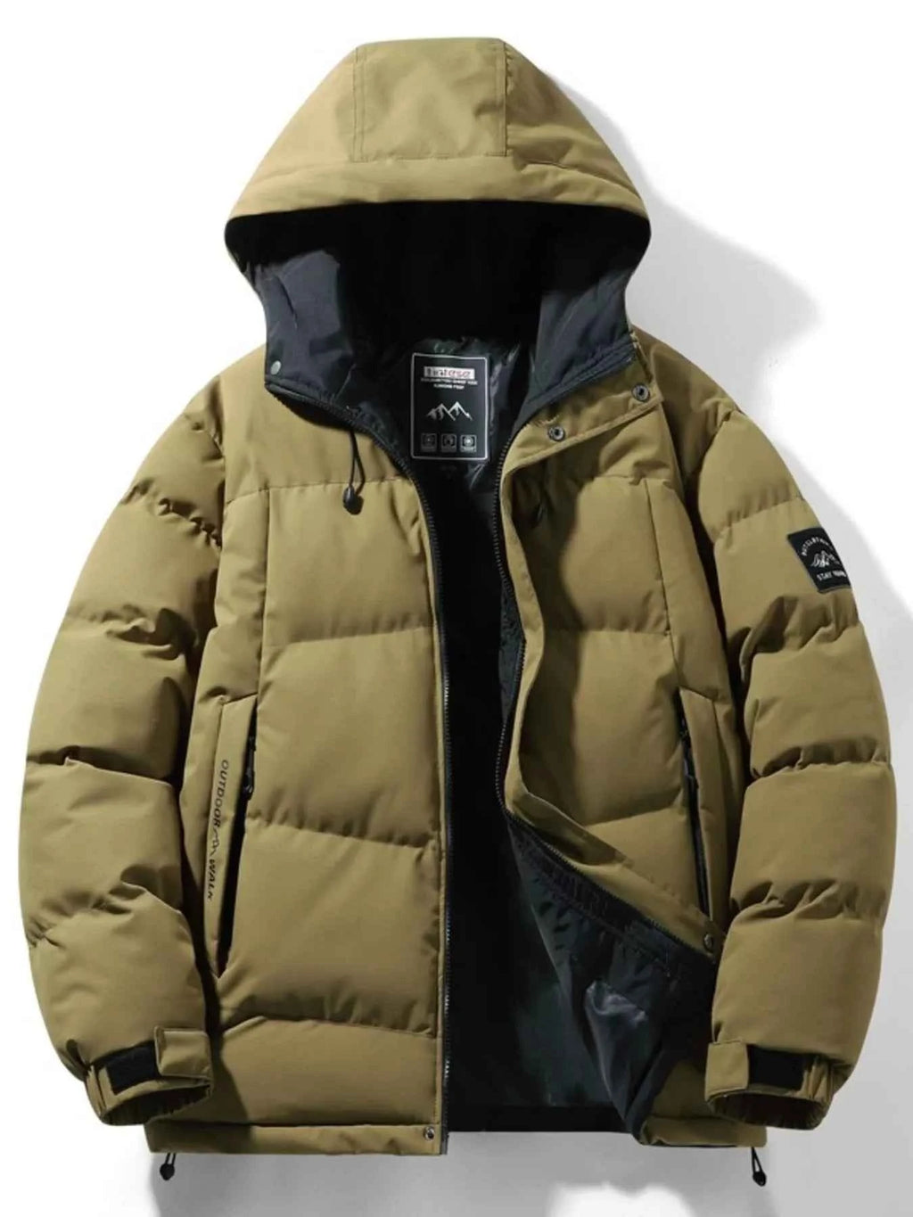 PADDED HOODED JACKET