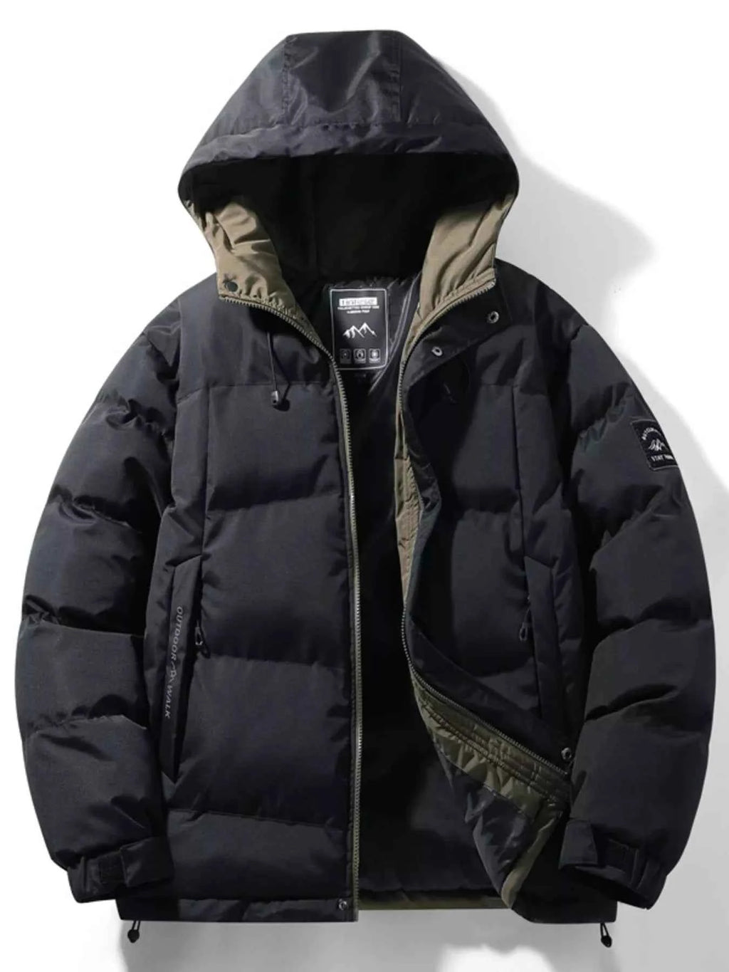 PADDED HOODED JACKET