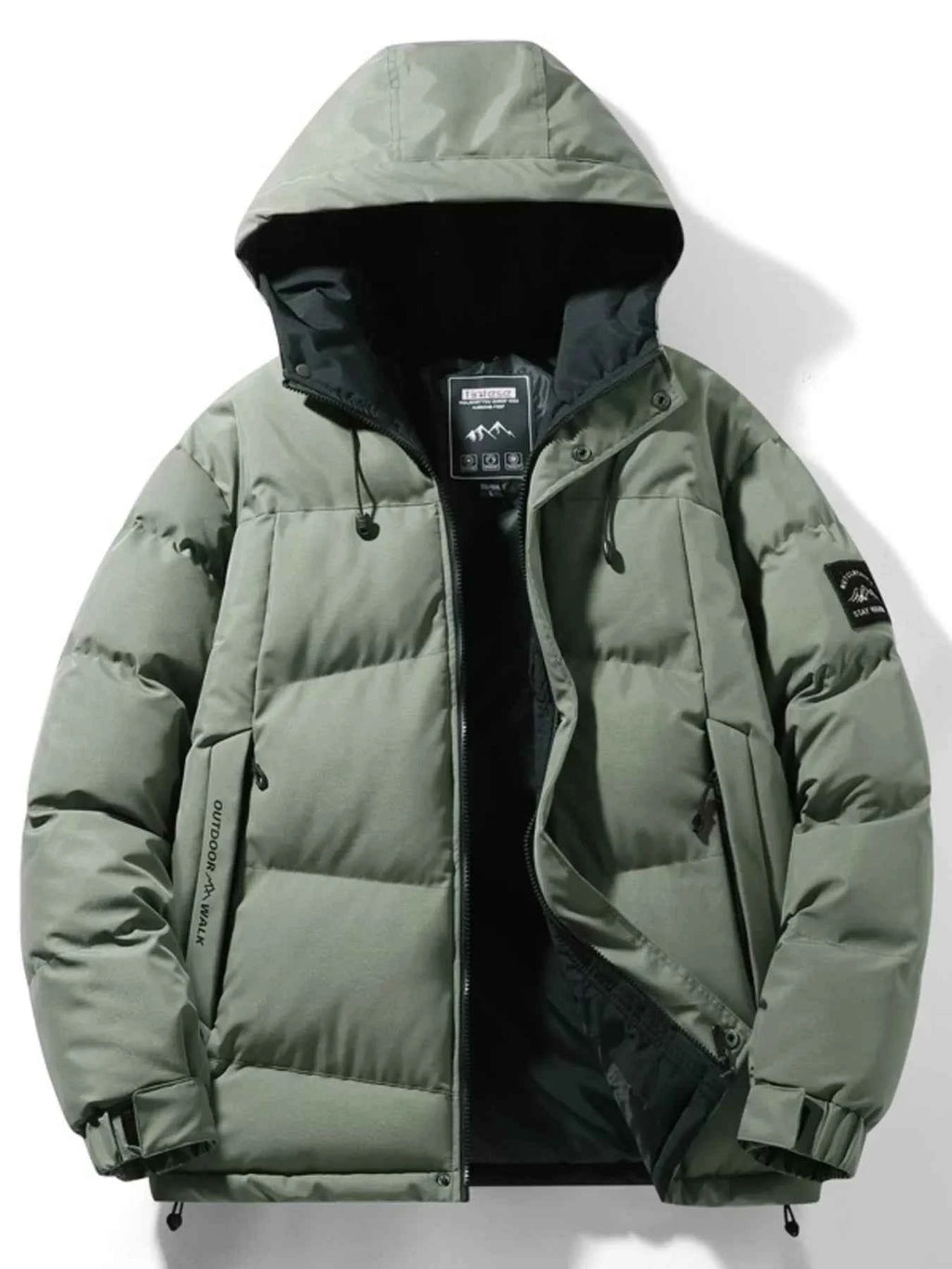PADDED HOODED JACKET