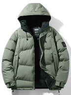PADDED HOODED JACKET