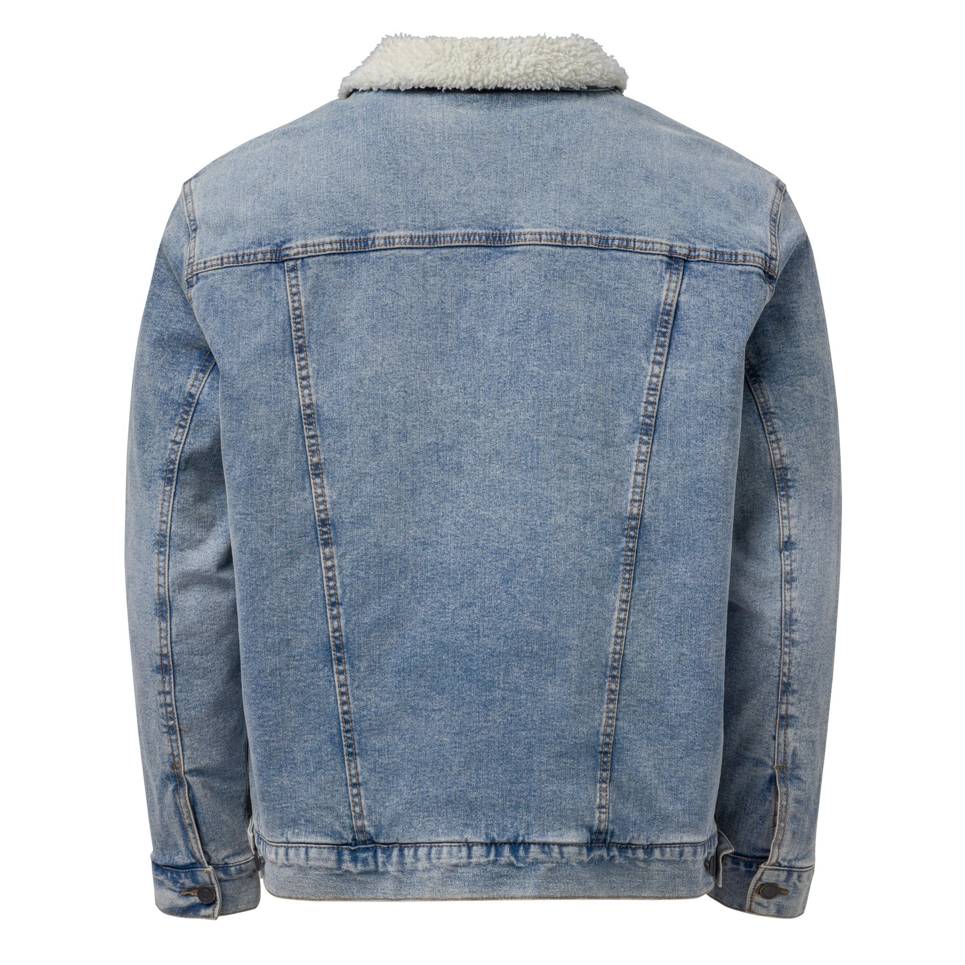 Unisex denim sherpa jacket - D.T line
