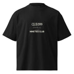 Unisex organic oversized high neck t-shirt - D.T line