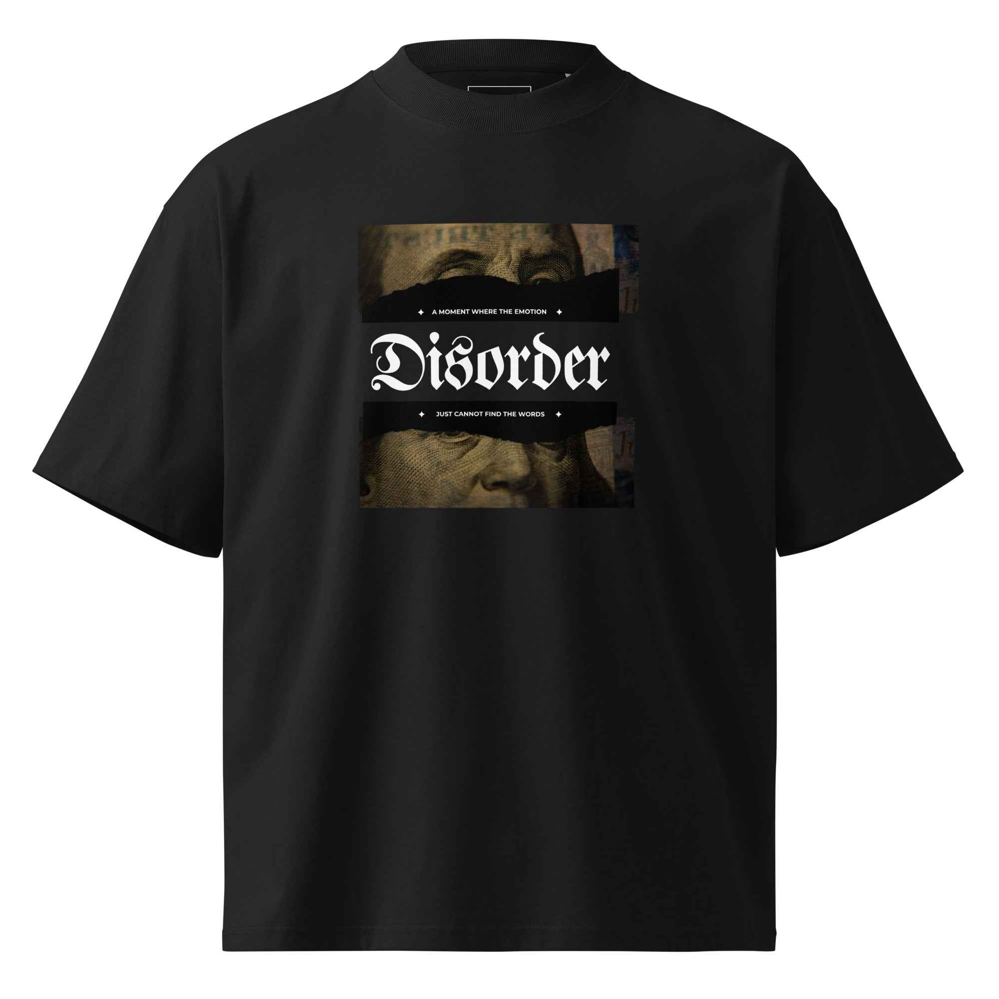 Unisex organic oversized high neck t-shirt - D.T line