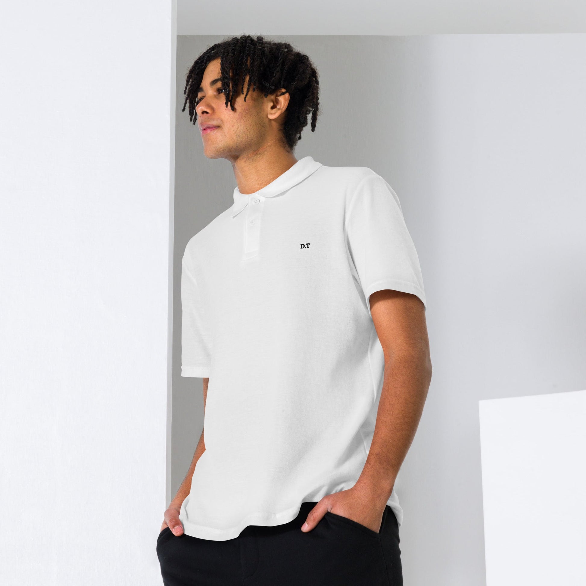 Unisex pique polo shirt - D.T line