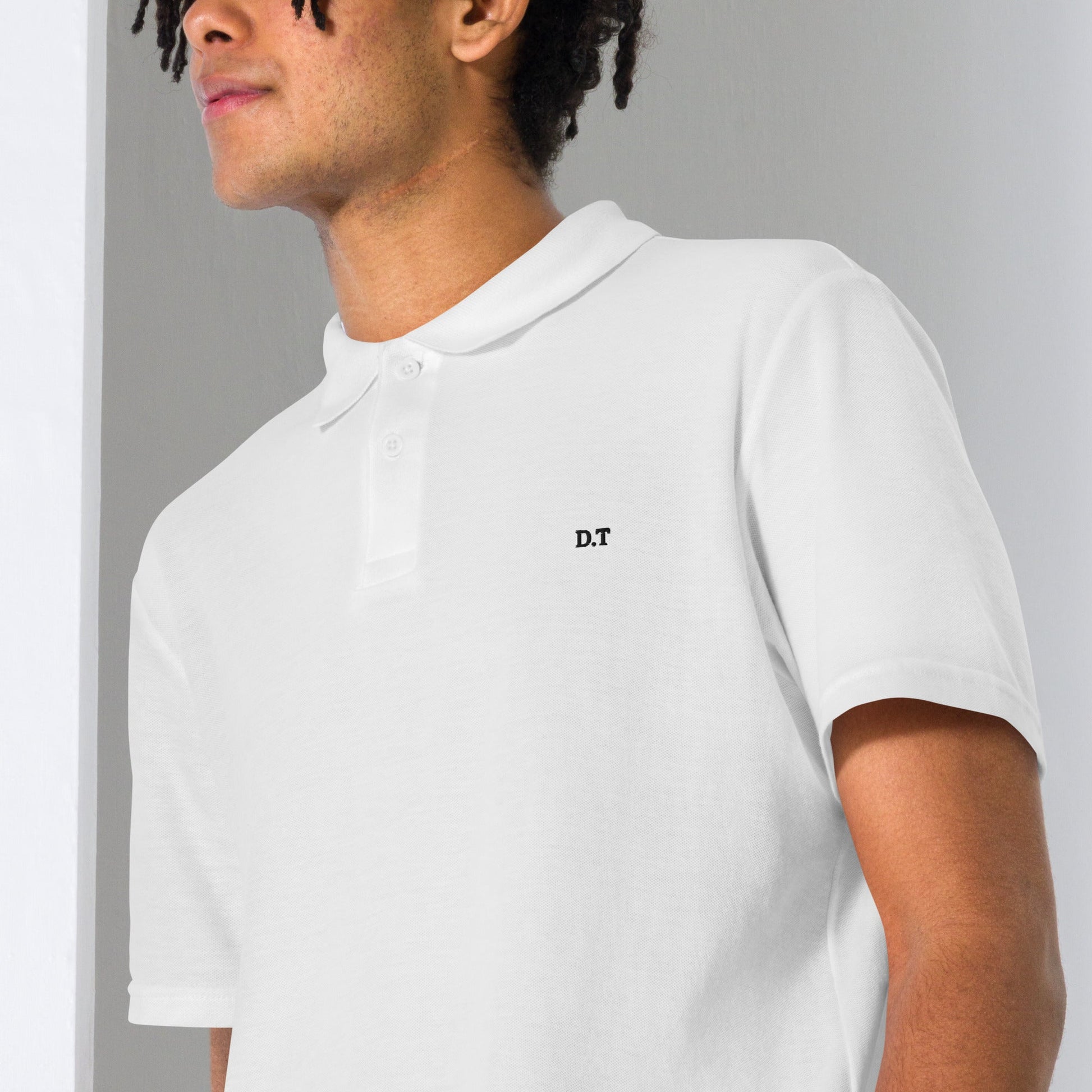 Unisex pique polo shirt - D.T line